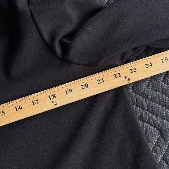 Drapers & Damons Jacket Womens Petite Extra Large XL Black White Button Up - Picture 9 of 11